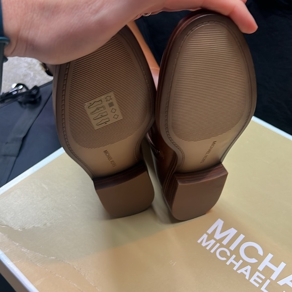 Michael Kors brown leather boots izzy - Picture 3 of 5
